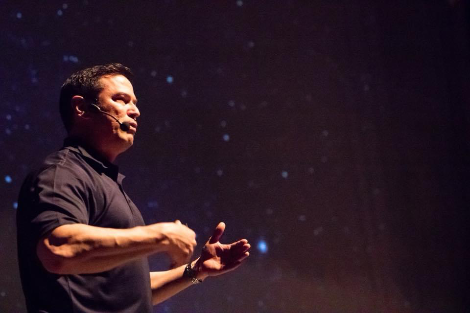 Sotomayor was the keynote speaker at the Expo Sciences Latin America 2018, or ESI AMLAT 2018, in Chile, where he provided space station research highlights to an audience of 800 K-12 students and educators from 10 Latin American countries. Image courtesy of Jorge Sotomayor.